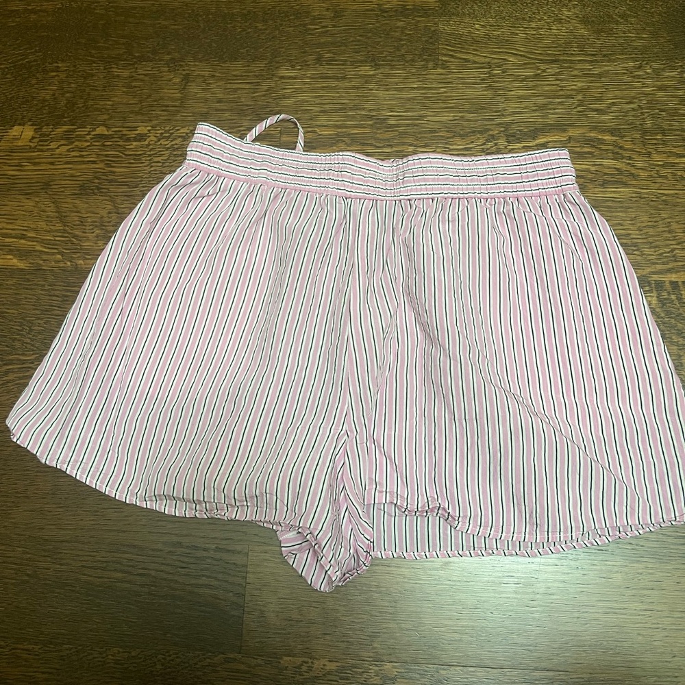 ZARA Striped Pink Boxer Shorts Women’s Size Medium BRAND NEW - Picture 9 of 9